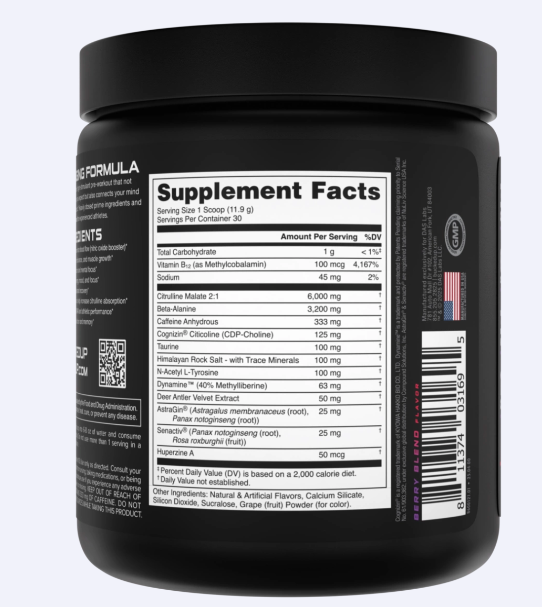 BAMF® Nootropic Pre-Workout – Jungle Juice