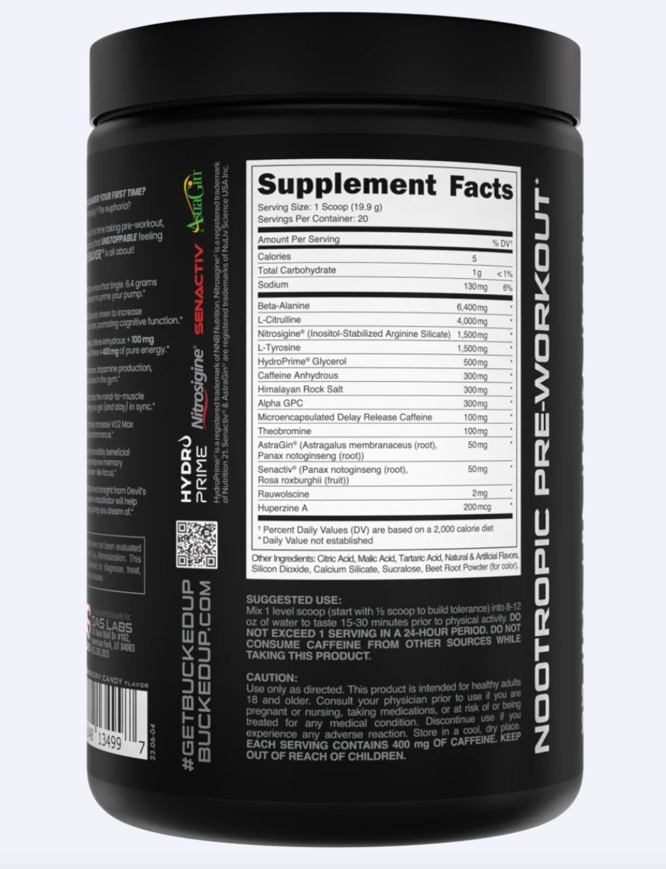 Mother Bucker™ Pre-Workout – Strawberry Super Sets