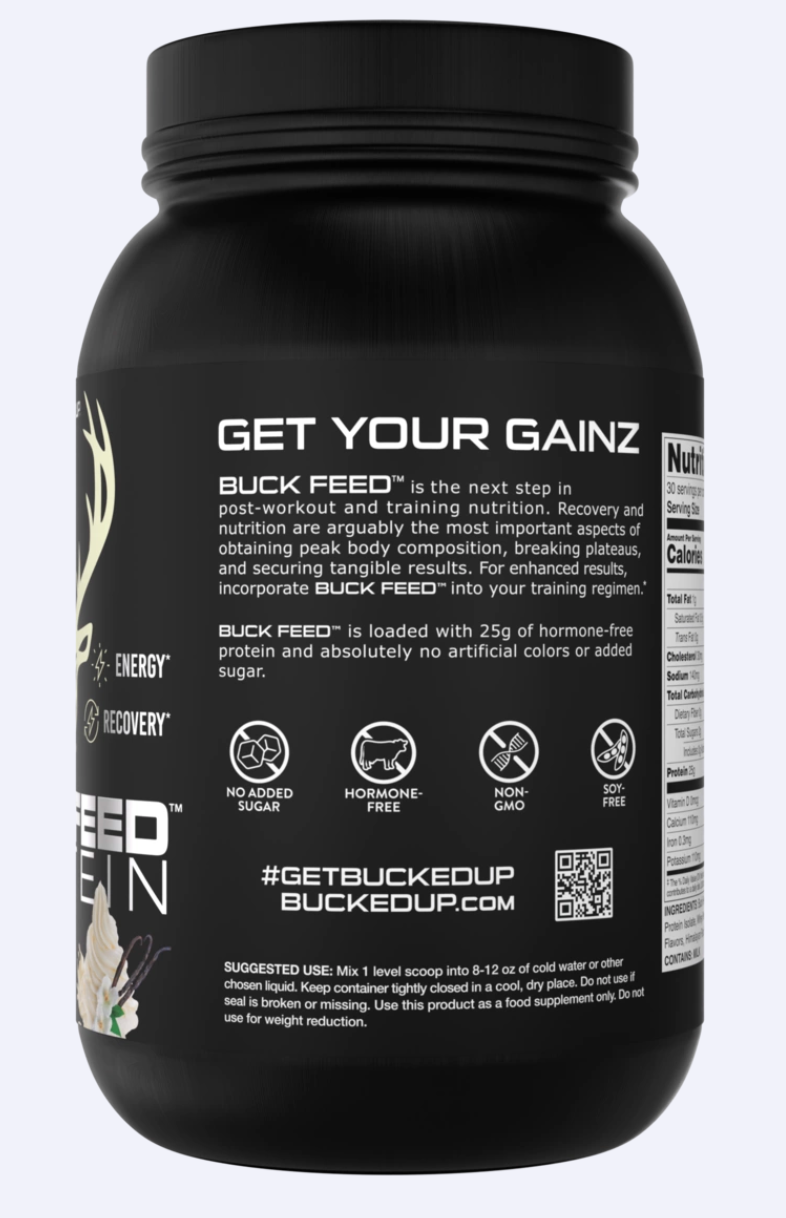 Buck Feed™ Protein – Vanilla