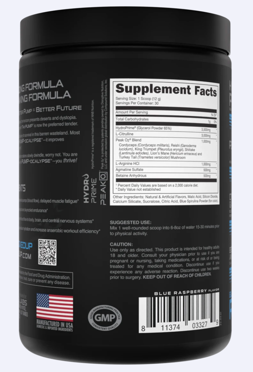 Bucked Up PUMP-Ocalypse – Stimulant-Free Pre-Workout